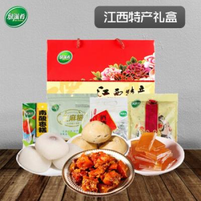綠滋肴江西特產(chǎn)節(jié)日大禮包706g休閑食品禮盒